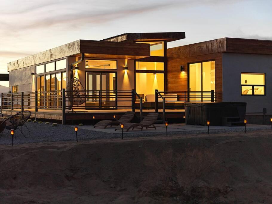 Panoramic Heaven - Luxury Designer Property W Spa Joshua Tree Exterior foto
